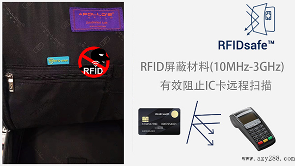個性化背包定制之RFID防盜刷功能