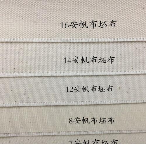 帆布安數越大越厚嗎?